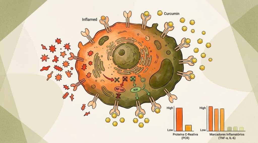A cúrcuma não é apenas um corante natural; é uma ferramenta poderosa, comprovada pela ciência, como aliada no combate à inflamação crônica