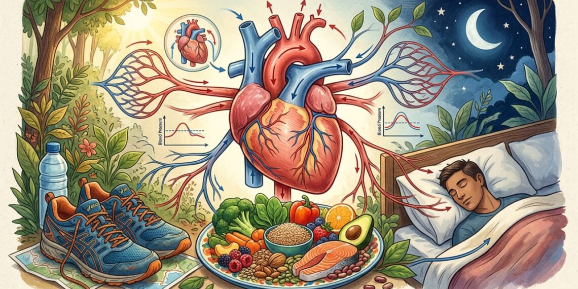 Da alimentação aos exercícios e ao sono: o guia prático para alcançar uma pressão arterial controlada