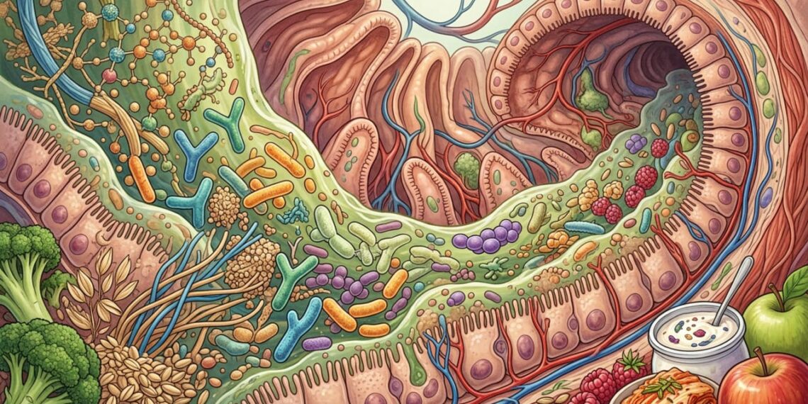 Quais são os fatores que dificultam a recuperação intestinal após o uso de antibióticos?