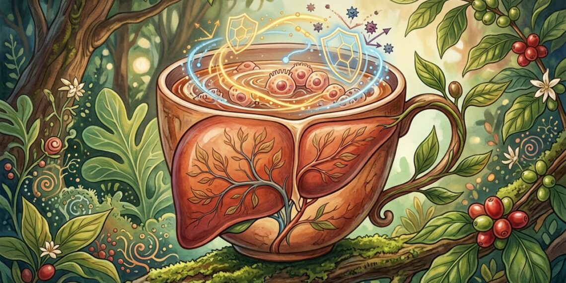 O que acontece com o seu fígado quando você bebe café todos os dias?