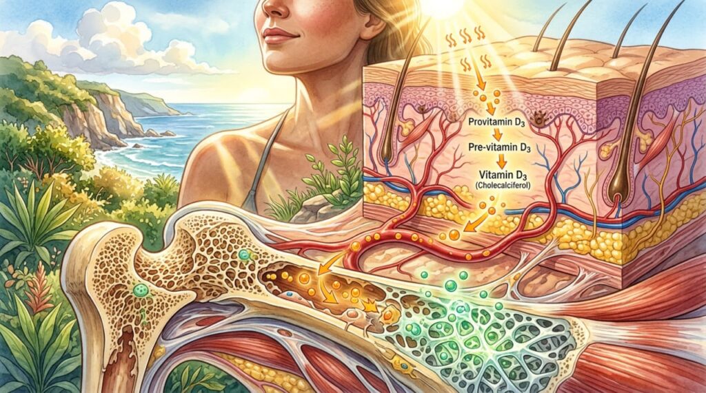 Dos alimentos aos suplementos e ao sol: o guia prático para alcançar níveis ideais de vitamina D