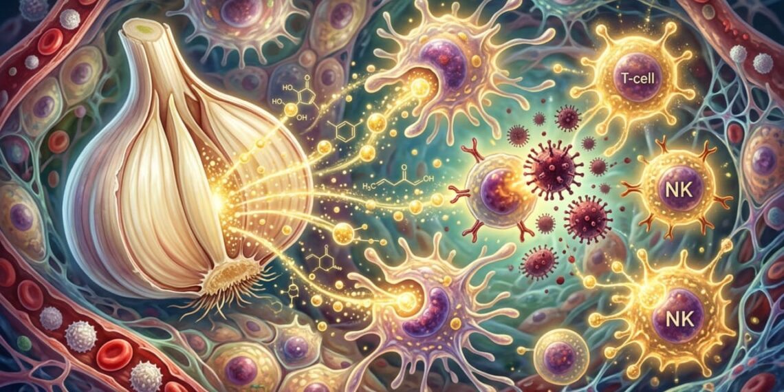 O que acontece com a sua imunidade quando você come alho todos os dias?