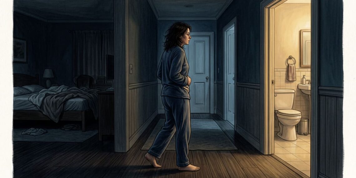 Quantas vezes é normal acordar para urinar à noite para manter uma boa saúde (e quando o hábito vira alerta)
