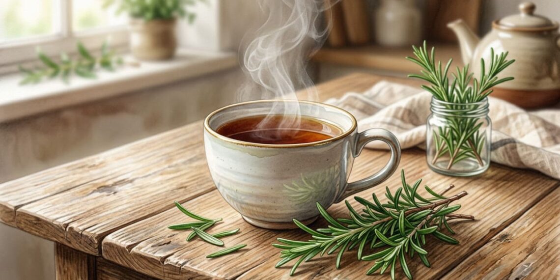 Como o chá de alecrim pode ajudar a reduzir a inflamação digestiva e proteger a saúde do pâncreas