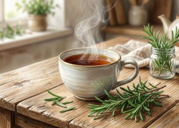 Como o chá de alecrim pode ajudar a reduzir a inflamação digestiva e proteger a saúde do pâncreas