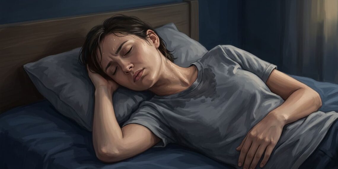 Suor noturno excessivo não é apenas calor: o alerta do seu metabolismo para a deficiência de uma vitamina essencial