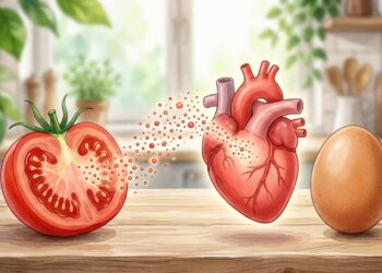 Se você comer ovo com tomate, protegerá melhor seu coração e reduzirá o colesterol oxidado