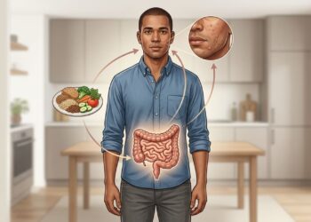 Como a má alimentação afeta o intestino, a pele e a disposição?