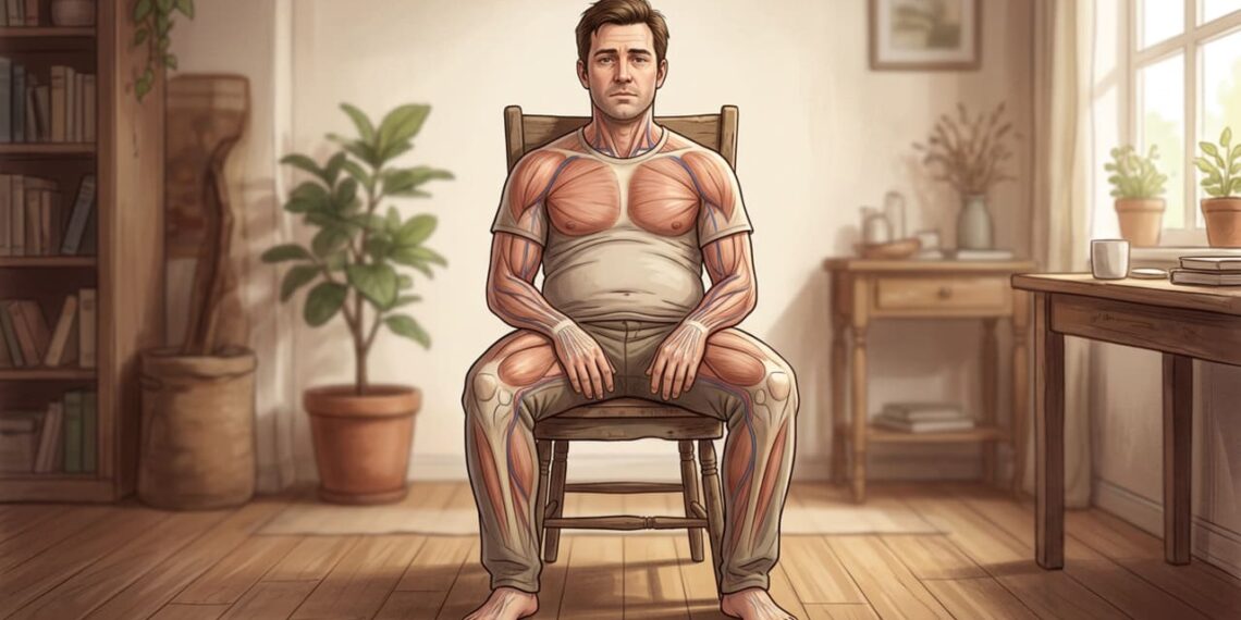 Como o sedentarismo afeta os músculos, a circulação e o cérebro?