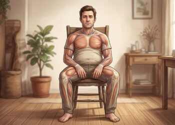 Como o sedentarismo afeta os músculos, a circulação e o cérebro?