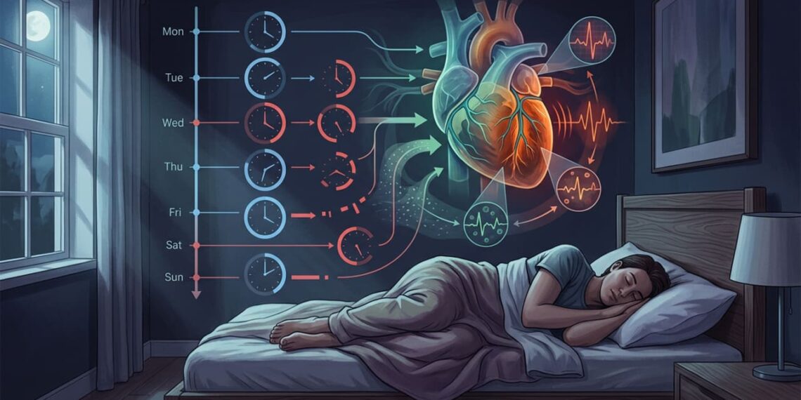 Existe um hábito de sono que duplica o risco de eventos cardiovasculares