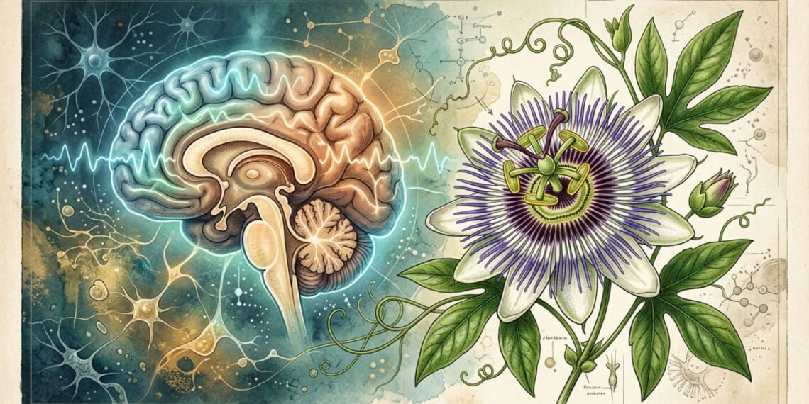 A planta que está associada à melhora do sono, redução da pressão arterial e alívio de cólicas digestivas