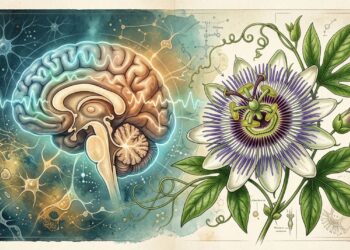 A planta que está associada à melhora do sono, redução da pressão arterial e alívio de cólicas digestivas