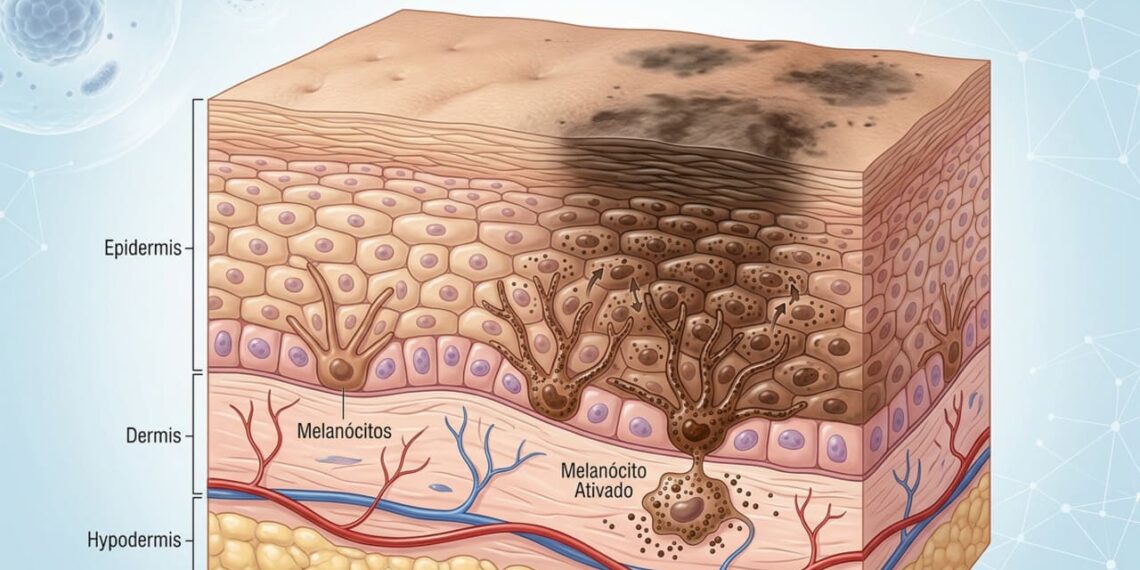 Como saber se seu corpo está com deficiência de vitamina B12 de acordo com a pele