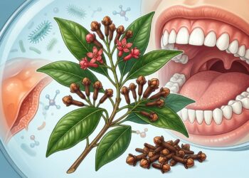 Quais são as propriedades curativas de mastigar cravo-da-índia após as refeições?