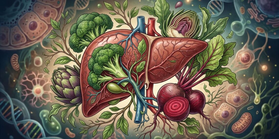 Fígado sobrecarregado e os alimentos que ajudam na desintoxicação natural