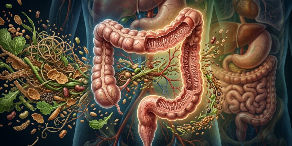 Consumir menos de 25 gramas de fibra por dia acarreta, a longo prazo, o desequilíbrio intestinal e o aumento do risco de doenças crônicas