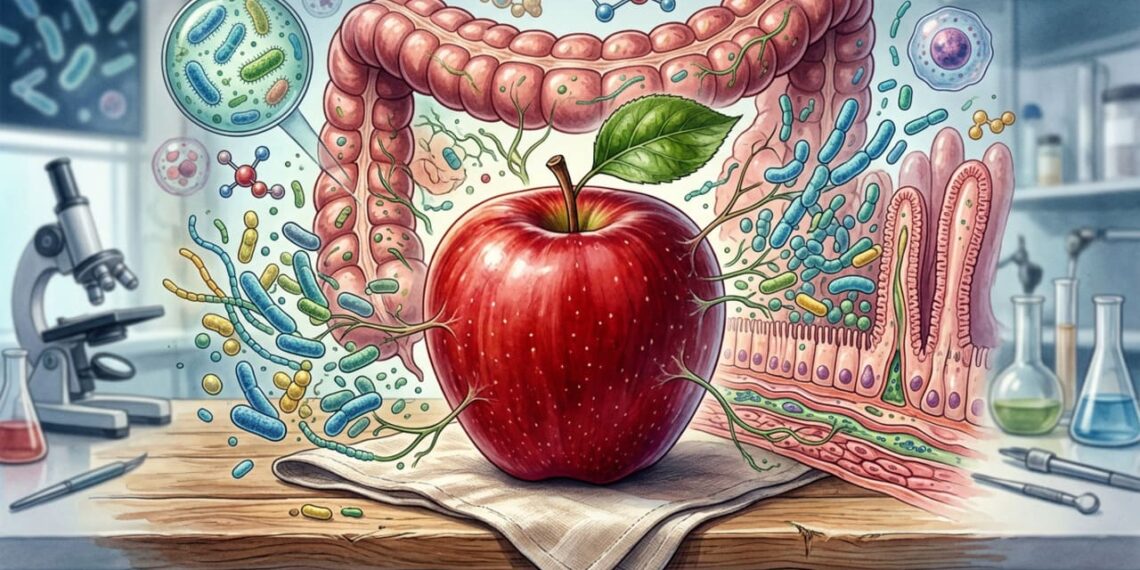 Quais são as propriedades curativas de comer uma maçã com casca em jejum?