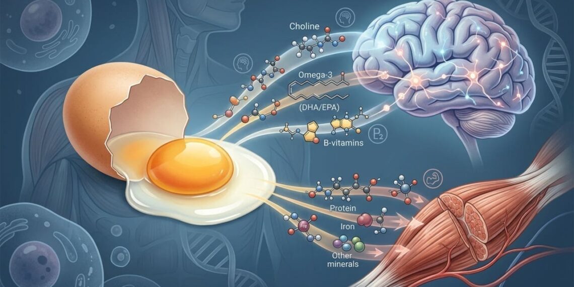 Ovo: benefícios comprovados para os músculos, o cérebro e o controle da saciedade
