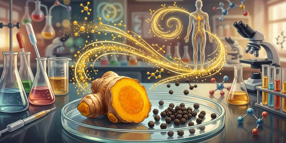 Quais são as propriedades curativas de beber água com cúrcuma e pimenta-preta em jejum?