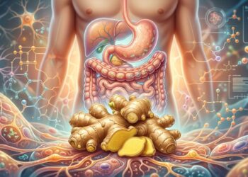 A raiz que está associada ao alívio de náuseas, melhora da digestão e redução de dores musculares