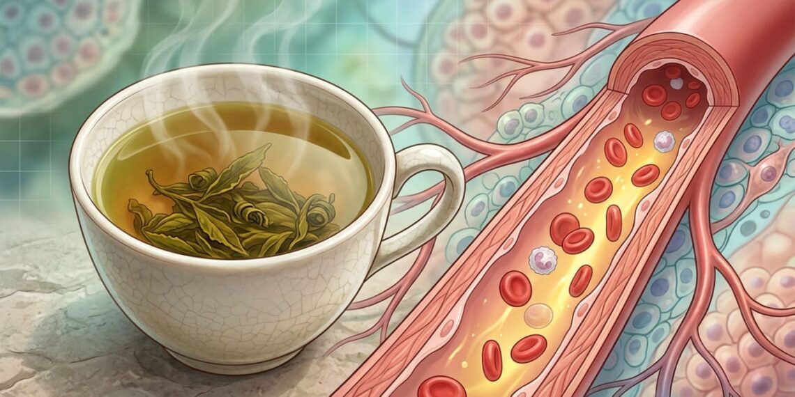 Quais são as propriedades curativas de beber chá verde entre as refeições?