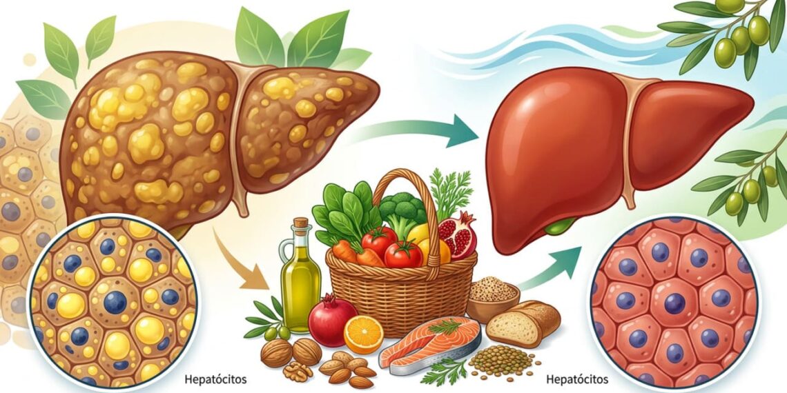 O que colocar no prato do almoço hoje para combater o fígado gordo