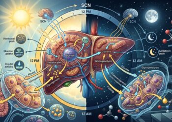 O relógio biológico do fígado ajuda a digerir melhor os alimentos e a convertê-los em energia