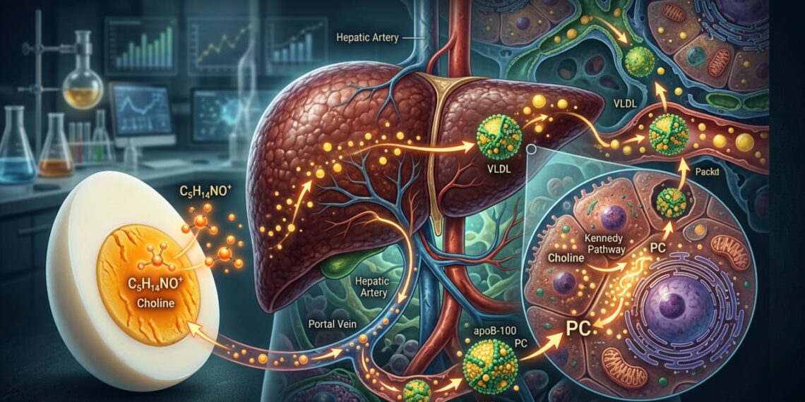 Ovos no café da manhã fazem mal para o fígado? A verdade sobre a colina e a recuperação da esteatose hepática