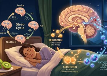 O que os pesquisadores dizem sobre o consumo de kiwi antes de dormir: dicas simples para o sono e a saúde intestinal