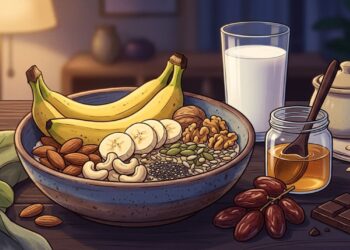 Os melhores alimentos com triptofano para dormir como um bebê naturalmente