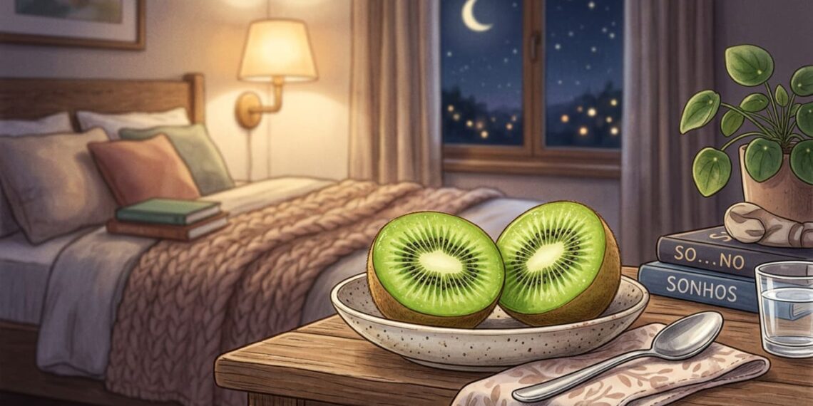 Incluir kiwi na sua rotina noturna pode ser o impulso natural que o seu sono precisa