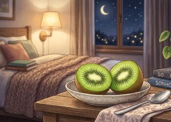 Incluir kiwi na sua rotina noturna pode ser o impulso natural que o seu sono precisa