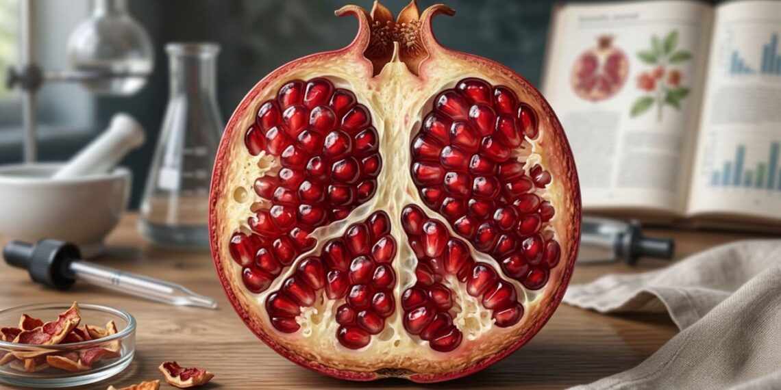 Quais são as propriedades curativas do chá de casca de romã?