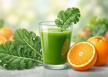 Quais são as propriedades curativas de beber suco de couve com laranja em jejum?