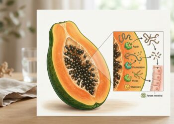 Quais são as propriedades curativas de comer mamão com sementes em jejum?