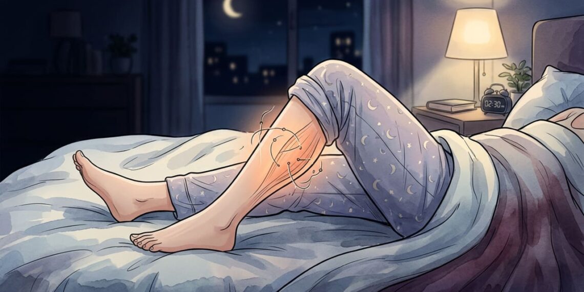 É por isso que você acorda à noite com cãibras nas pernas