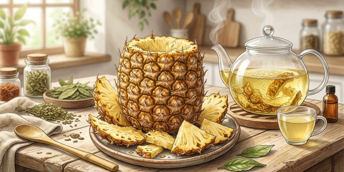 Quais são as propriedades curativas do chá de casca de abacaxi?