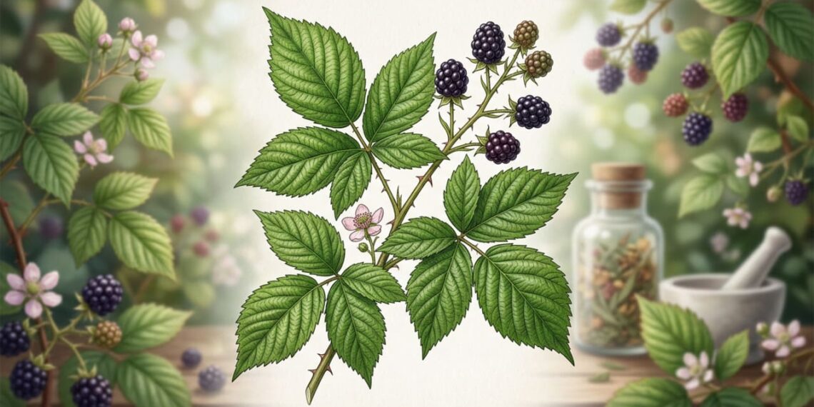 Quais são as propriedades curativas das folhas de amora?