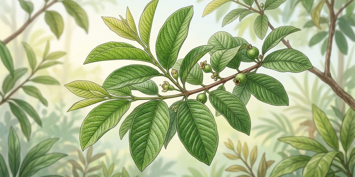 Quais são as propriedades curativas das folhas de goiabeira?