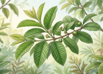 Quais são as propriedades curativas das folhas de goiabeira?