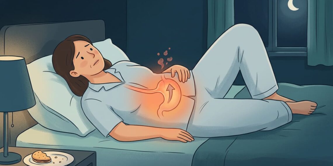 A regra do jantar à noite para não acordar com azia após os 50