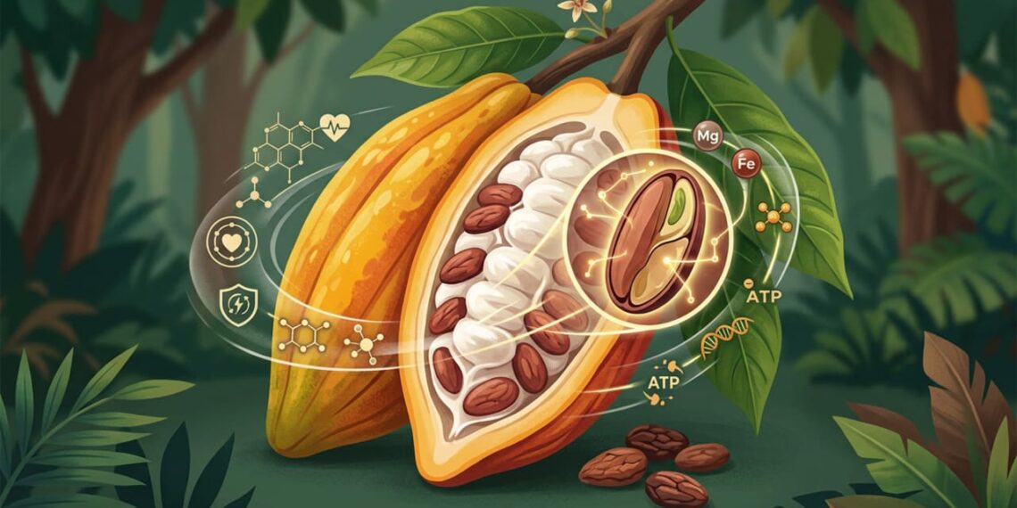 Quais são as propriedades curativas do cacau puro?