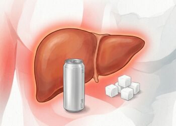 Qual é o risco de inflamação no fígado ao consumir bebidas energéticas em excesso