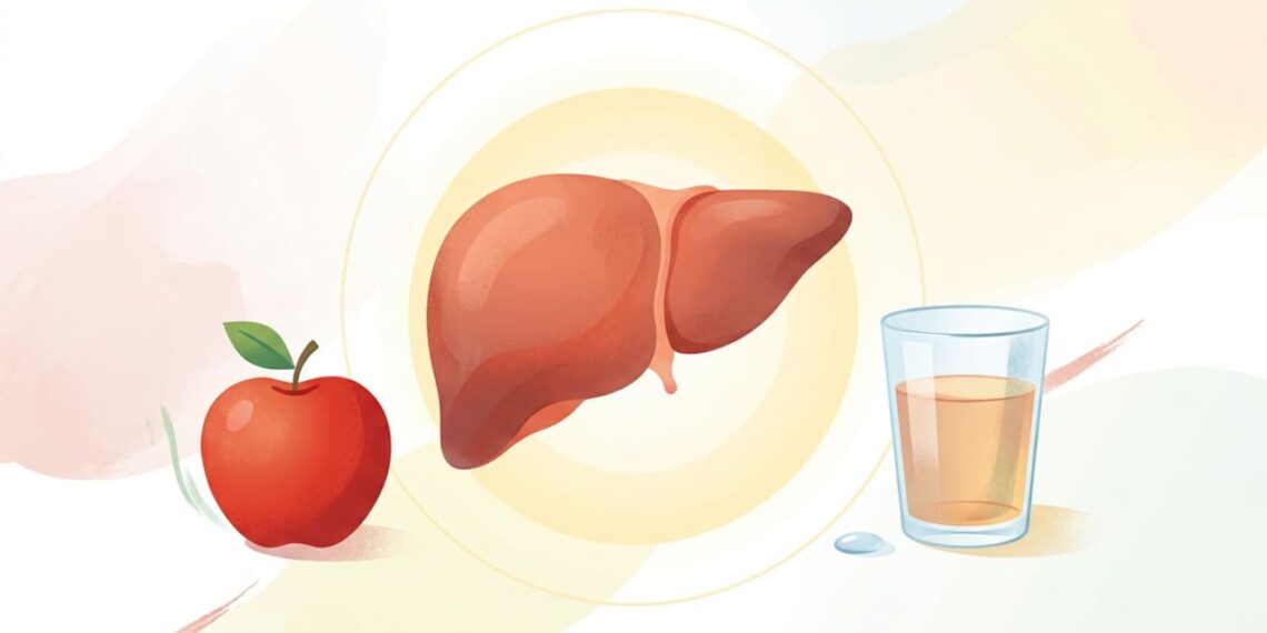 Quantas vezes é normal tomar água com vinagre de maçã para ajudar a tratar o fígado