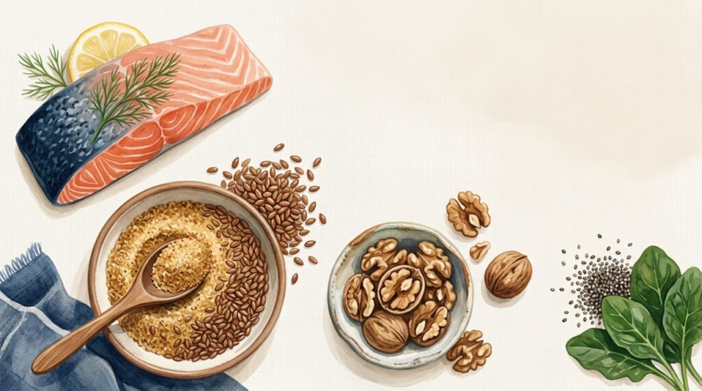 Qual a relação entre o ômega-3 e a rigidez nas articulações