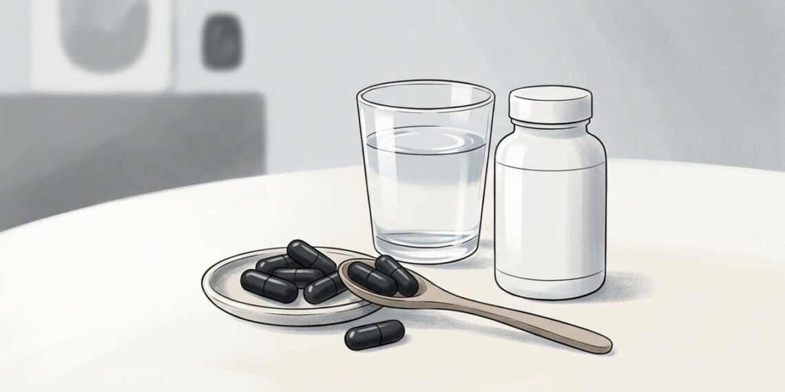 O que a ciência aponta sobre o uso de carvão ativado para gases e inflamação aguda no intestino