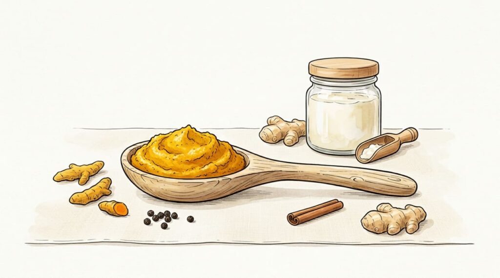 Uma mistura anti-inflamatória natural que surge como uma alternativa alimentar e é comprovada cientificamente