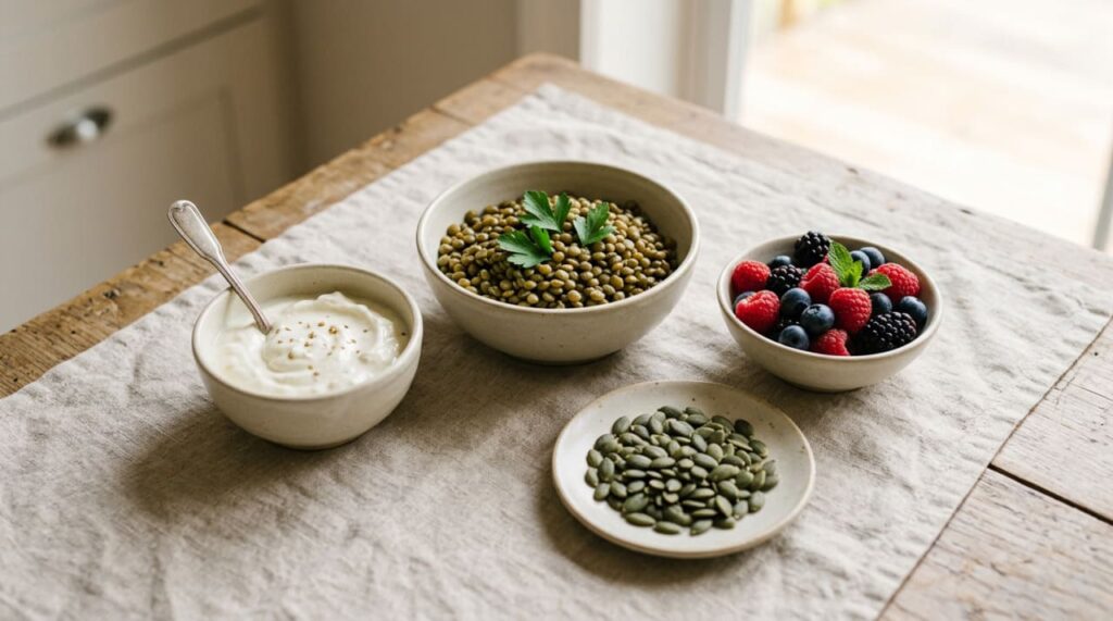 Substâncias naturais que auxiliam na recuperação da mucosa intestinal e onde encontrá-las nos alimentos