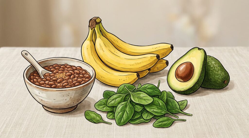 A falta de potássio não se deve apenas à alimentação inadequada, mas sim ao consumo excessivo de sódio que acelera sua excreção pelos rins